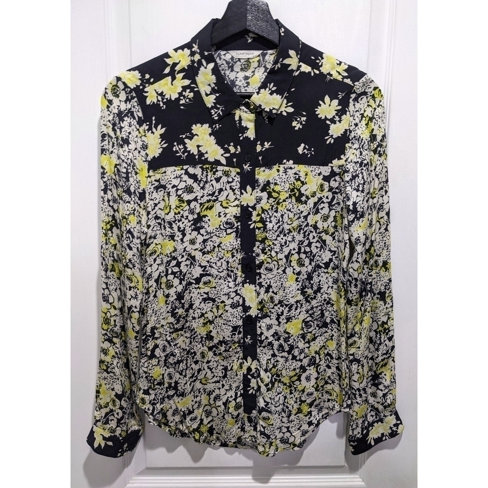 Naf Naf Paris | Floral Print Blouse